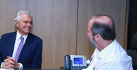 Alexandre Silveira destaca investimentos em energia para reforçar o setor produtivo agrícola em reunião com o governador de Goiás