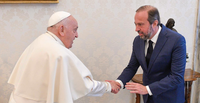 Alexandre Silveira e Papa Francisco debatem transição energética com olhar para os mais pobres