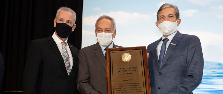 Petrobras recebeu, nesse domingo (15/8), pela quarta vez, o prêmio Distinguished Achievement Award for Companies