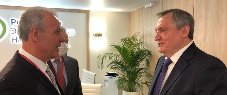 Bento Albuquerque se reúne com Ministro da Energia da Rússia, Nikolay Shulginov