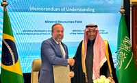 Brasil e Arábia Saudita firmam memorando para ampliar cooperação em recursos minerais