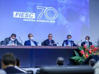 Em palestra na FIESC, Bento Albuquerque fala sobre o Novo Mercado de Gás