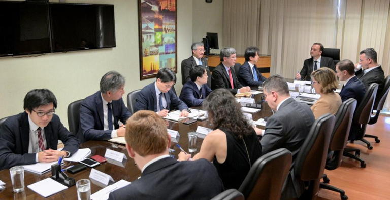 Mineração, hidrogênio verde, biogás e energia renovável são temas de encontro do MME com o Banco Internacional para Cooperação do Japão