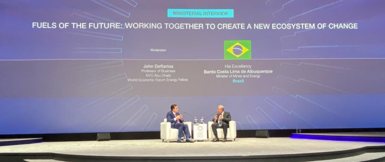 Ministro Bento Albuquerque participa da sessão ministerial “Combustíveis do Futuro: trabalhando juntos para criar um ecossistema de mudança” na ADIPEC