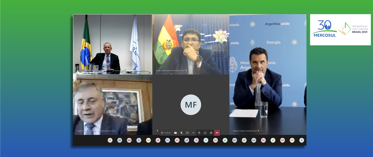 Ministro Bento Albuquerque preside reunião de Ministros de Energia do Mercosul, Bolívia e Chile