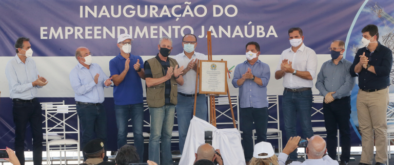 Ministro de Minas e Energia participa de inauguração de linha de transmissão em Minas Gerais