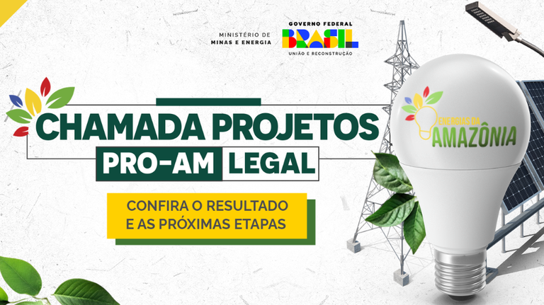 MME apresenta os resultados da chamada de projetos do Pró-Amazônia Legal