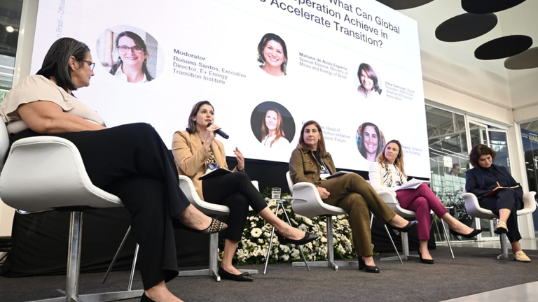 MME participa de painel sobre transição energética e ação climática no Fórum Econômico Mundial, no Rio de Janeiro