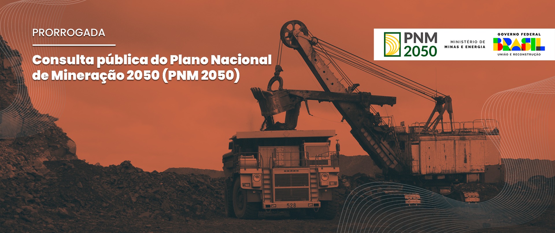 Com o novo prazo, sociedade, especialistas, agentes públicos e privados do setor podem enviar suas contribuições para o PNM 2050 até 18 de fevereiro.