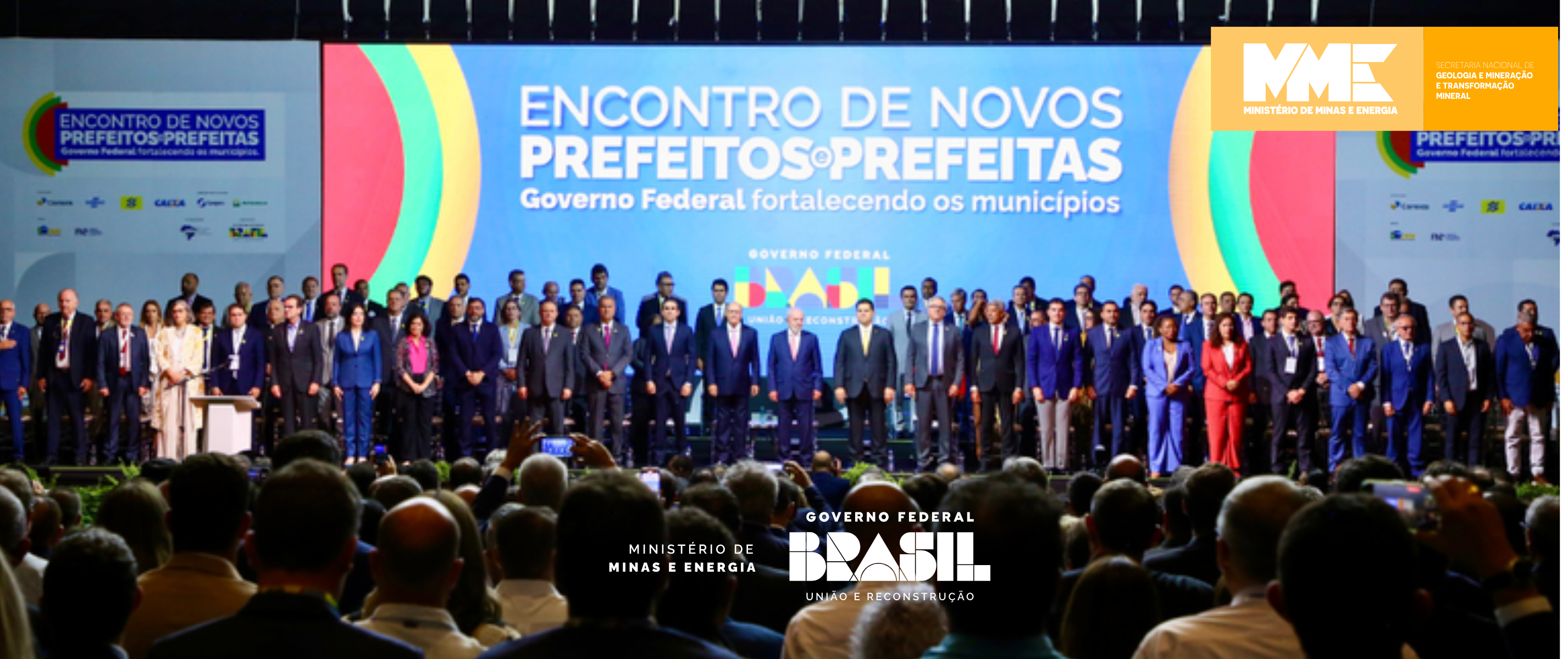 Encontro de novos prefeitos e prefeitas