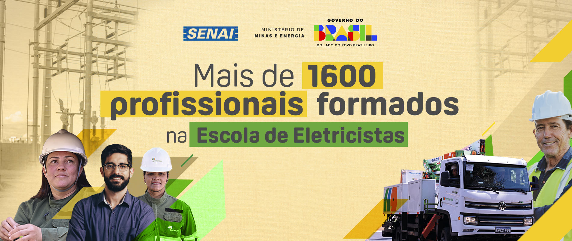 Mais de 1.600 profissionais formados em sete estados fortalecem o setor elétrico brasileiro