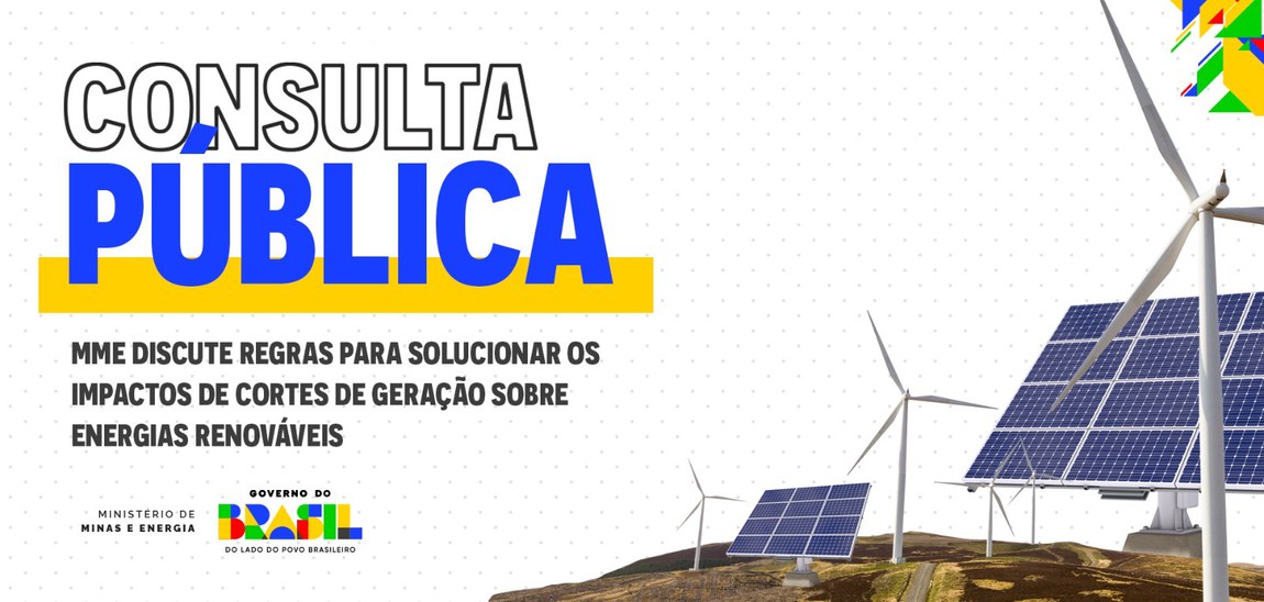 Medida busca reduzir prejuízos aos geradores eólicos e solares, fortalecer o ambiente de investimentos e dar previsibilidade ao mercado de energias renováveis no Brasil