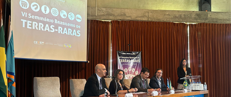 MME participa do VI Seminário Brasileiro de Terras Raras