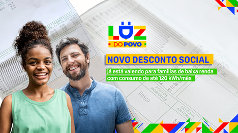 Novo desconto social na conta de luz já beneficia famílias de baixa renda em todo o Brasil