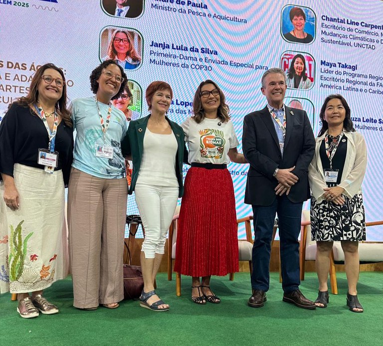 Painel do MPA na COP30 destaca a importância das mulheres no debate sobre crise climática