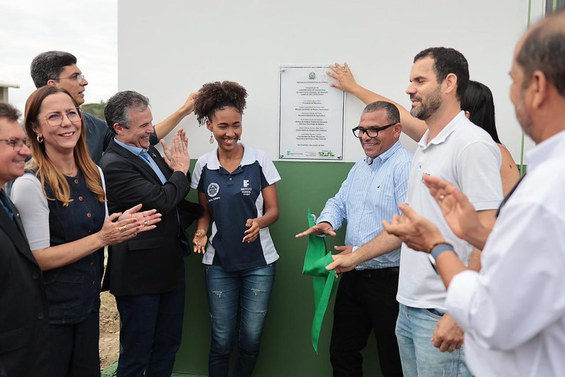 Inauguração de um dos novos espaços