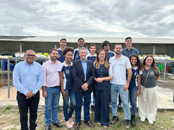 Unidade Demonstrativa de Aquaponia