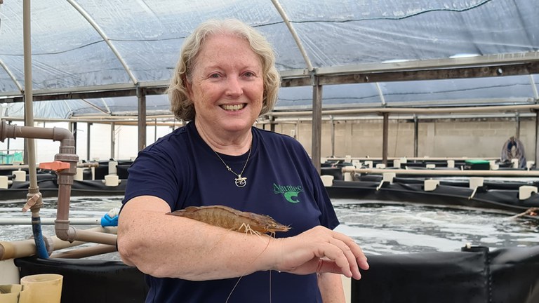 Ana Carolina de Barros Guerrelhas vence na categoria Aquicultura Marinha ou Estuarina