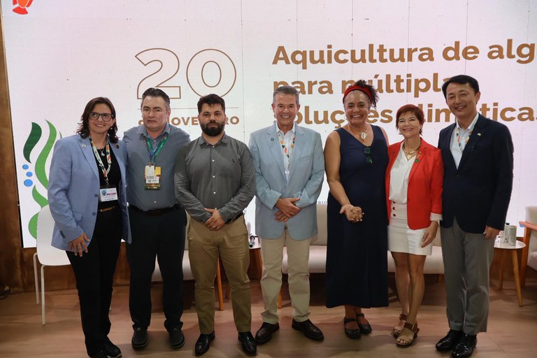 Brasil anuncia entrada na Iniciativa Global para as Algas Marinhas durante painel na COP30