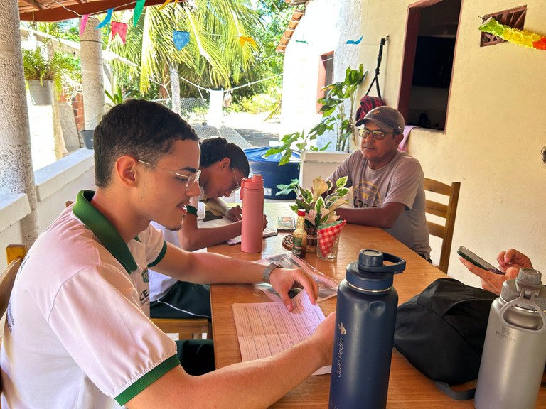 Estudantes do Programa Jovem Cientista da Pesca Artesanal do MPA são premiados em simpósio no Ceará 