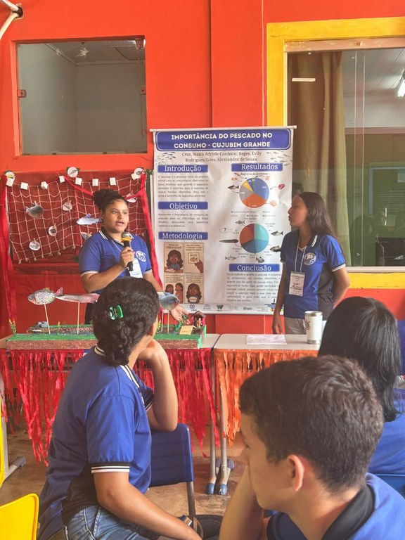 Jovens cientistas da pesca artesanal apresentam resultados do programa em Rondônia