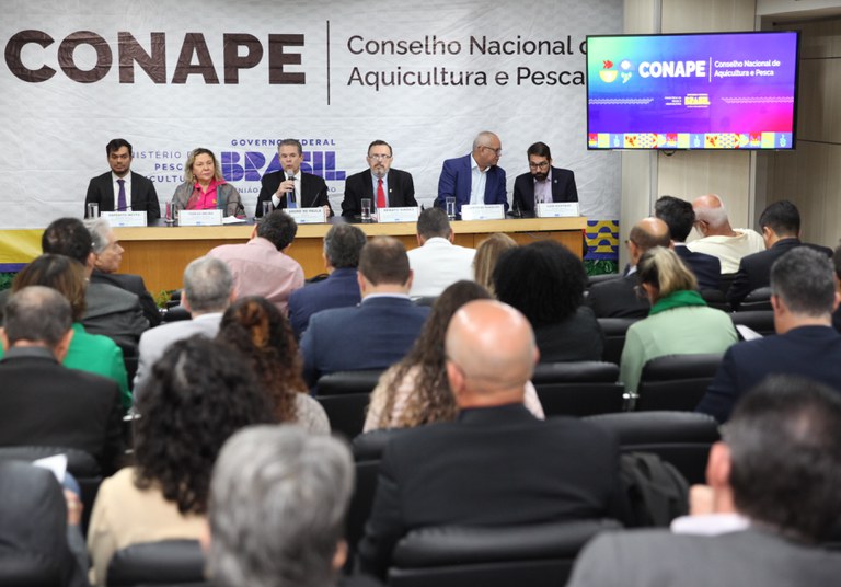 Ministério da Pesca e Aquicultura celebra a 40ª Reunião Ordinária do Conselho Nacional de Aquicultura e Pesca