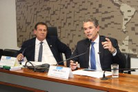 Ministro André de Paula apresenta prioridades da Pesca e Aquicultura a senadores da Comissão de Agricultura e Reforma Agrária