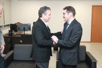 Ministro André de Paula recebe Memorando de Entendimento da Subsecretaria de Pesca e Aquicultura do Chile
