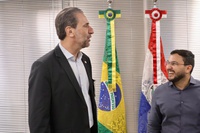 "Queremos que o Brasil seja o maior produtor de tilápia", afirma Edipo Araujo, ao discursar no IFC Brasil 2026 no Paraná