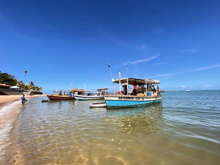 Embarcações do Porto da Praia do Forte - Bahia