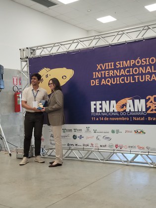 Secretária Fernanda no dia do Simpósio