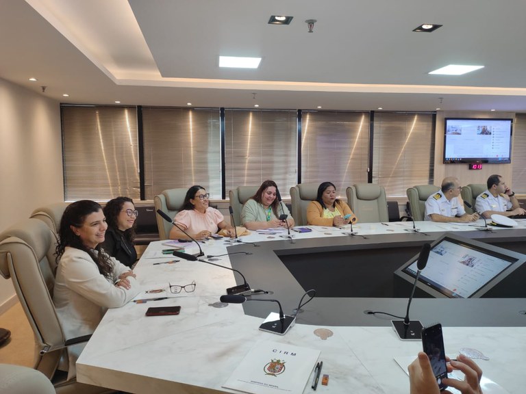 Reunião do PREPS na Marinha do Brasil