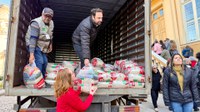 MPA participa de ação de entrega de 20 toneladas de alimentos a atingidos pelas chuvas no Rio Grande do Sul