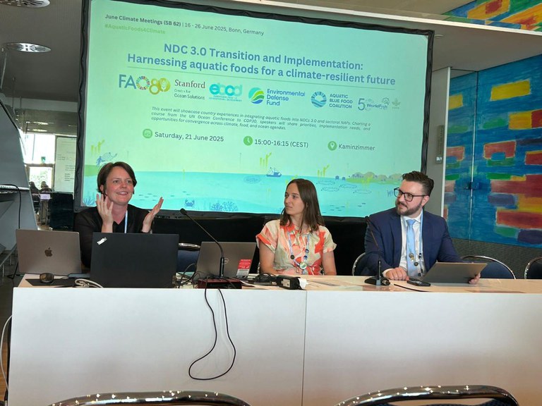 MPA reforça a centralidade da pesca e da aquicultura na agenda climática global