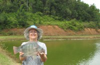 Ofélia Maria Campigotto é a ganhadora do Prêmio Mulheres das Águas na categoria “Aquicultura”