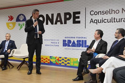 Ministro da Secretaria Geral da Presidência da República, Márcio Macêdo, em sua fala na abertura do Conape.