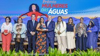 Presidente Lula entrega o Prêmio Mulheres das Águas