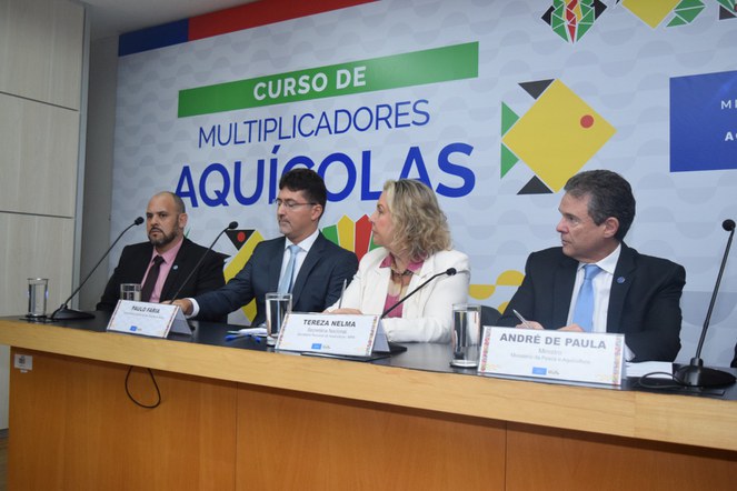 Lançamento do curso Multiplicadores Aquícolas