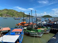 Terminal Público Pesqueiro de Vitória (ES) recebe visita do ministro André de Paula