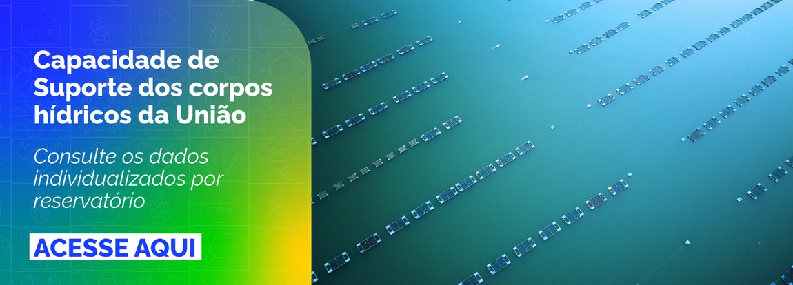 BANNER - Capacidade de Suporte dos corpos hídricos da União