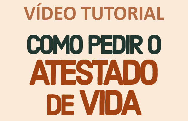 tutorial atestado de vida