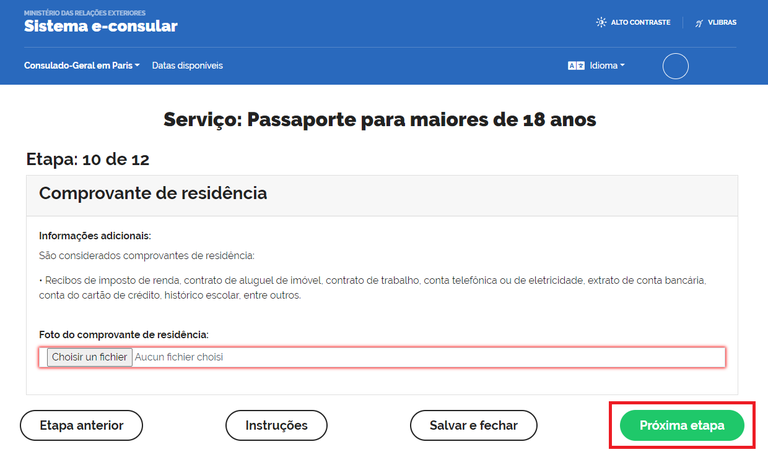 A Roblox está me solicitando o recibo da conta aberta em Maio de