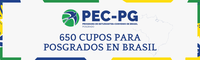 PEC-PG: CONVOCATORIA PARA 650 BECAS DE MAESTRÍA Y DOCTORADO