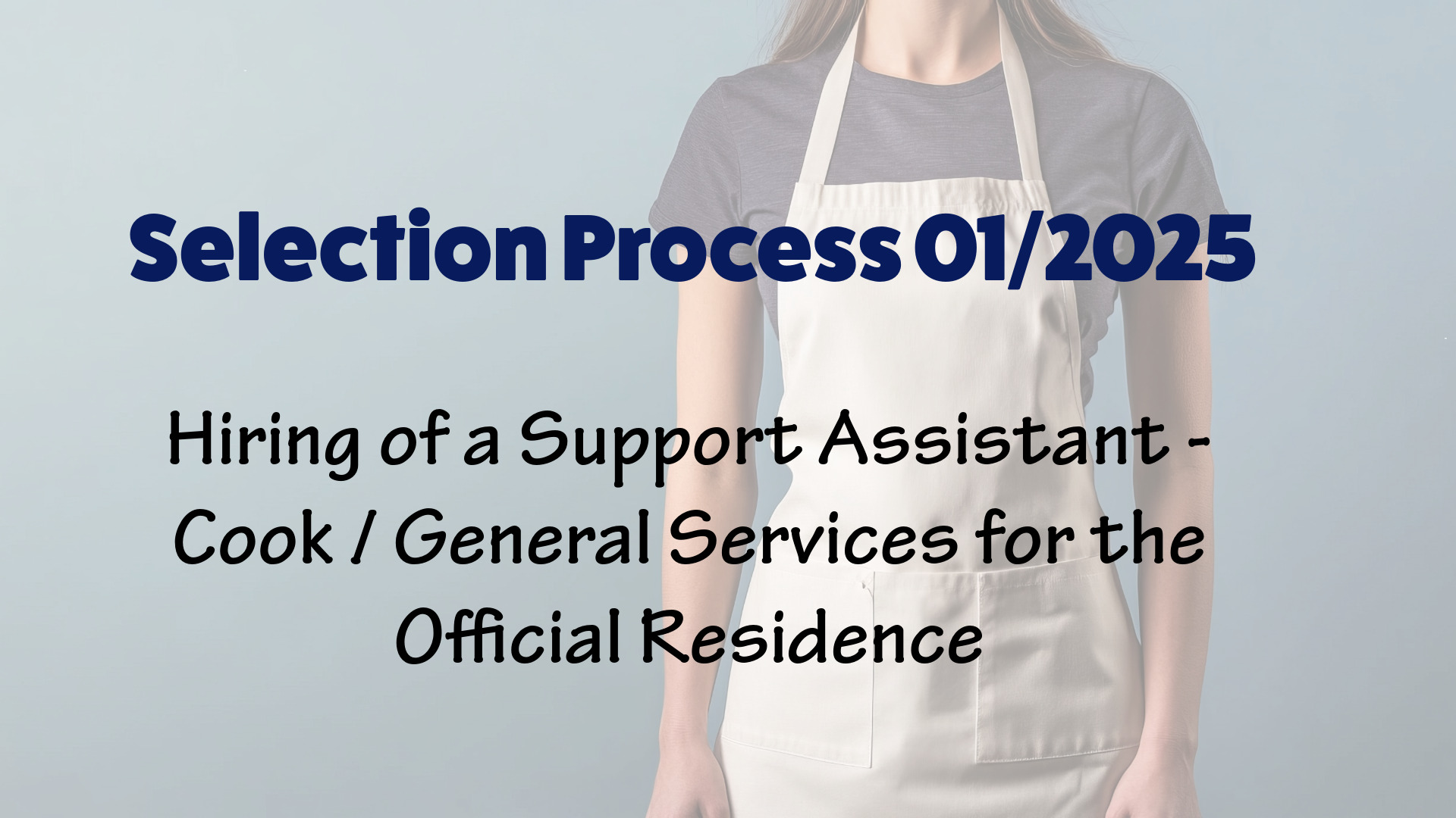 Selection Process 04/2025 - Administrative Assistant