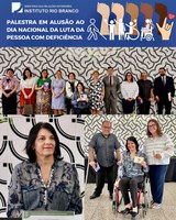 Aula magna com a Secretária Nacional dos Direitos da Pessoa com Deficiência, Anna Paula Feminella
