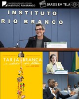Brasis em Tela - Instituto Rio Branco recebeu o cineasta Cacau Rhoden para exibição do documentário “Tarja Branca - A Revolução que Faltava”