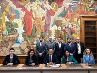 O Instituto Rio Branco esteve representado pela Secretária Giovanna Laporte