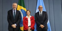 Visita do Secretário Executivo da ONU para Mudança do Clima, Simon Stiell