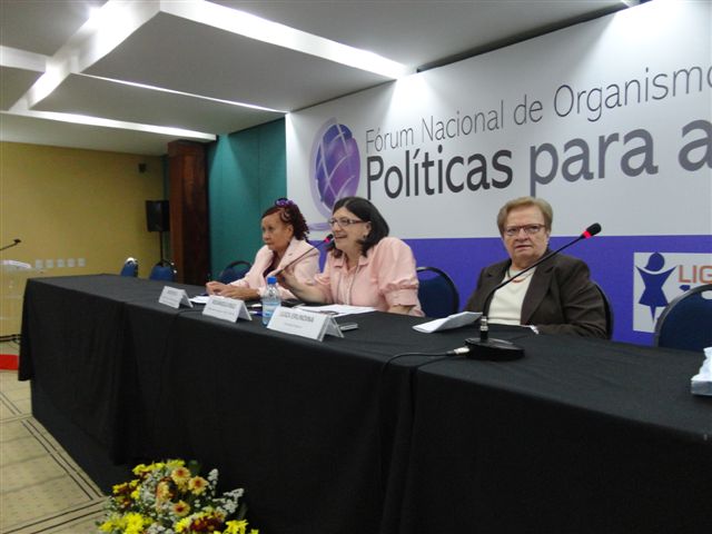 Parlamentares incentivam gestoras a refletir sobre o papel das mulheres na política Foto: Nilza Scotti/SPM