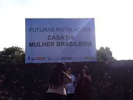 Após encontro com autoridades de Roraima, ministra Eleonora visitou terreno onde será construída a Casa da Mulher Brasileira Foto: Linda Goulart/SPM